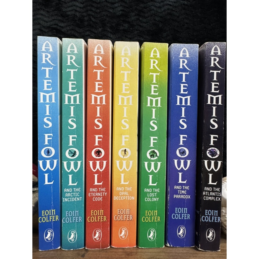Eoin Colfer Artemis Fowl Series 7 Books Collection Set Brand New